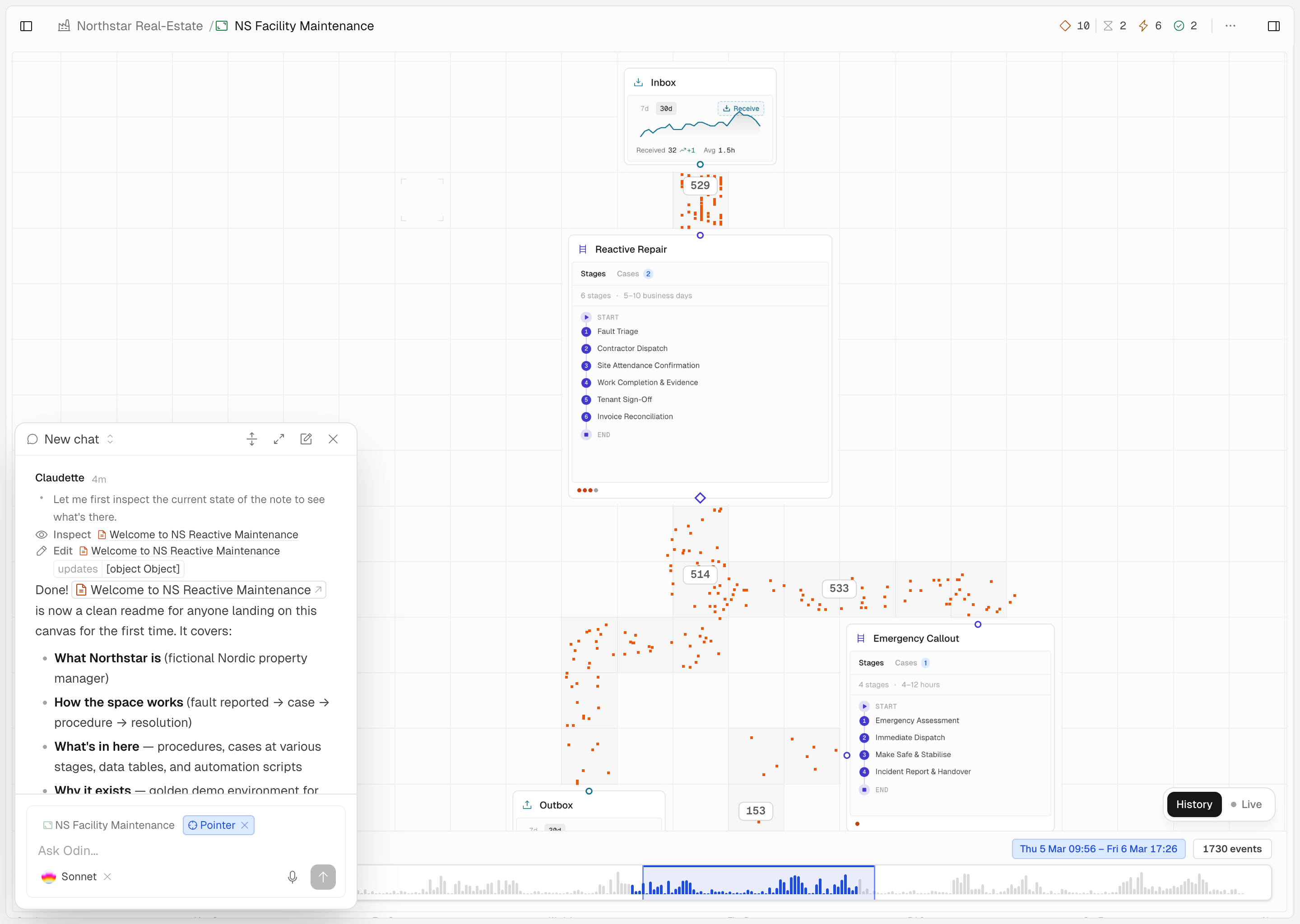 Interloom Workflow Canvas